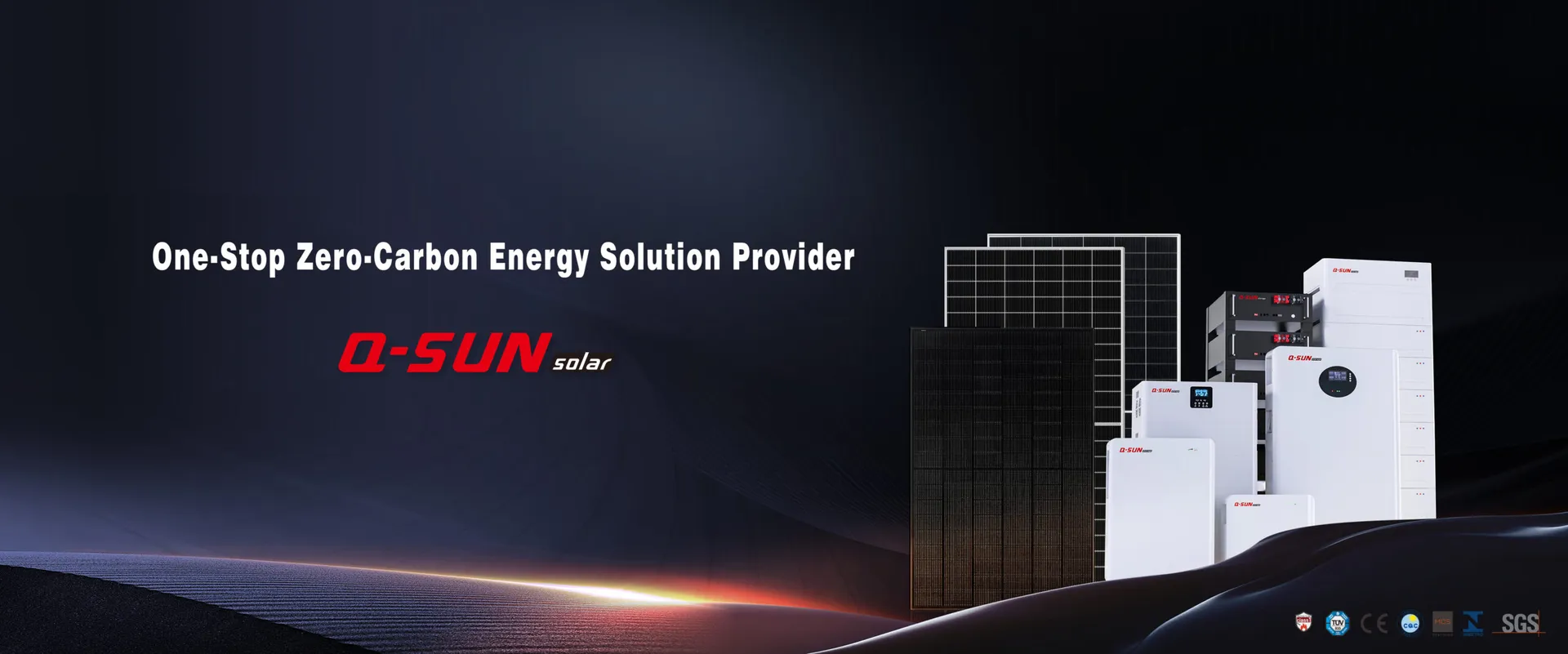 Комплексне рішення Q-SUN Solar: сонячні панелі, інвертори та системи накопичення енергії для дому
